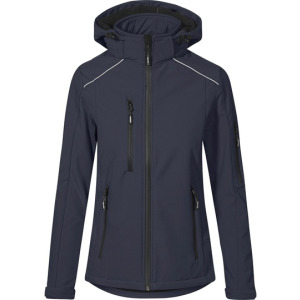 Kurtka Damska Softshell Wiatroodporna Wodoszczelna