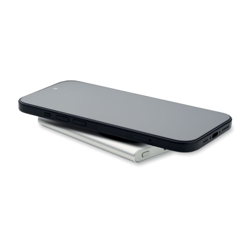 Bezprzewodowa ładowarka power bank Srebrny Mat MO2442-16 (1)