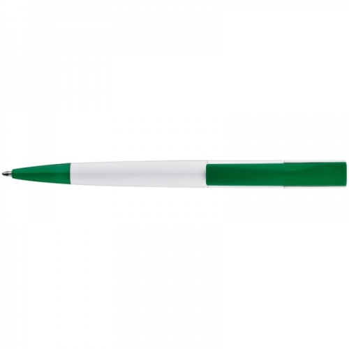 Długopis plastikowy z szerokim klipsem CANBERRA zielony 306199 (2)