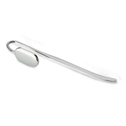 Zakładka do książek Srebrny błyszczący KC6738-17 