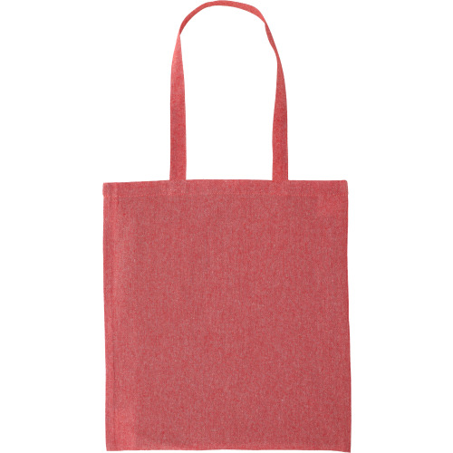 Torba bawełniana z długimi uszami z recyklingu 140 g/m2 CHELMSFORD Czerwony 235805 