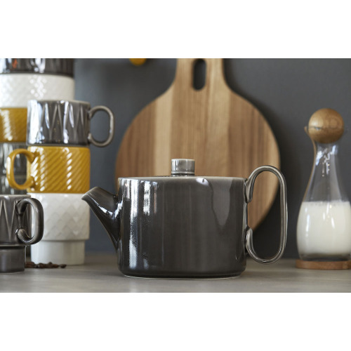Dzbanek na herbatę COFFEE & MORE, szary Default 5017886- (4)