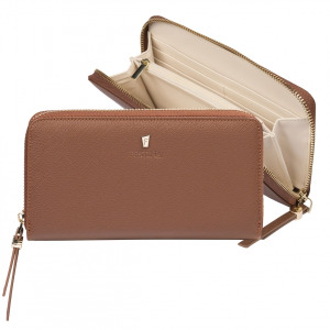 Portmonetka podrózna Mademoiselle Navy Camel