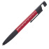 Długopis plastikowy z linijką DAAN czerwony 064205  thumbnail