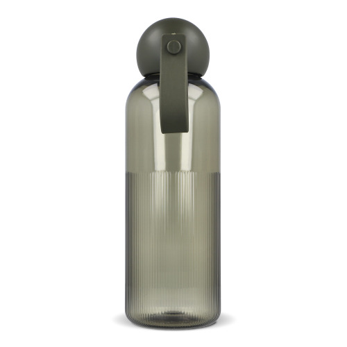 Sagaform Ture butelka na wodę 600 ml Transparentny / ciemnozielony LT52056-N0430 (2)