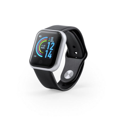 Monitor aktywności, bezprzewodowy zegarek wielofunkcyjny Czarny V0143-03 