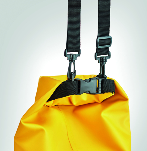 Wodoszczelna torba PVC 10L żółty MO8787-08 (5)