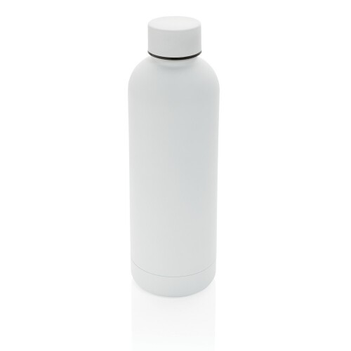 Butelka termiczna 500 ml, stal nierdzewna z recyklingu biały P435.703 