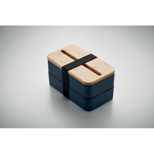 Lunch box z PP z recyklingu Francuski Granat MO2088-85 (2)