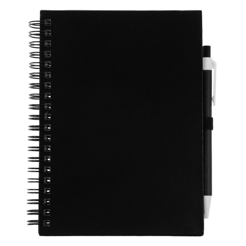 Notatnik z długopisem czarny V2795-03 (1)