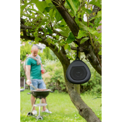 Głośnik bezprzewodowy 5W Air Gifts z karabińczykiem | Justice Czarny V7281-03 (11)