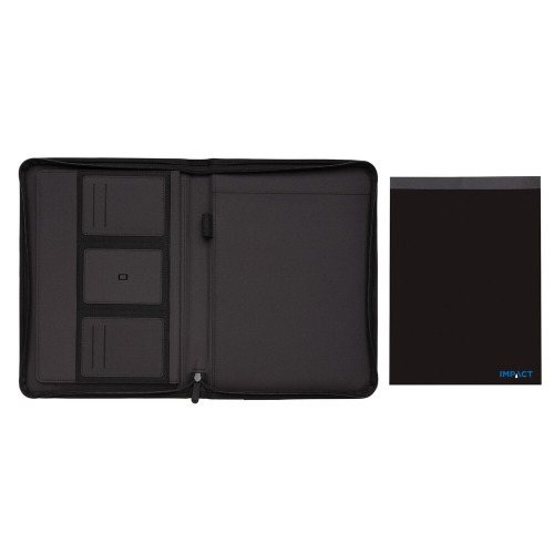 Teczka konferencyjna AWARE™ RPET, notatnik Czarny P774.161 (4)