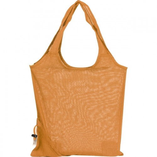 Torba bawełniana z recyklingu 118 g/m2 Modena Pomarańczowy 526210 (3)