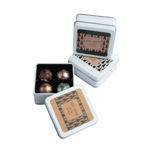 Praliny Sweet Sphere Tin 4 Szt