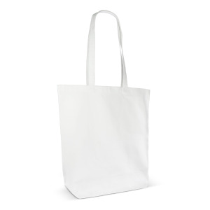 Torba z bawełny organicznej długa 270g/m² 42x12x43 cm