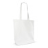 Torba z bawełny organicznej długa 270g/m² 42x12x43 cm Biały LT95379-N0001  thumbnail