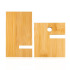 Bambusowy stojak a telefon z gniazdem na kabel / Bambell Light Brown IP11058738 (4) thumbnail