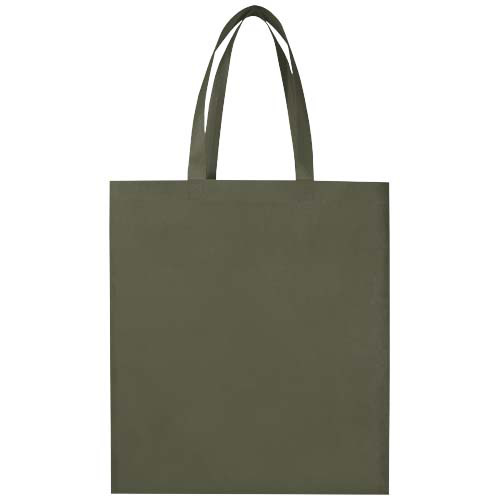 EcoSeal torba na zakupy z dnem wykonana z włókiny z recyklingu z certyfikatem GRS o pojemności 12 l Leśny zielony 13010664 (2)