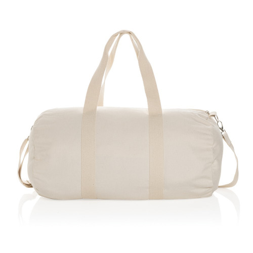 Torba sportowa, podróżna AWARE™, bawełna z recyklingu Biały P707.190 (3)