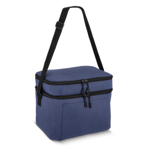 Torba termoizolacyjna R-PET 600D z podwójną komorą 30 x 20 x 24 cm 12 l Ciemnoniebieski