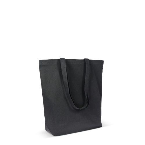 Torba z bawełny organicznej długa 270g/m² 42x12x43 cm Czarny LT95379-N0002 (1)