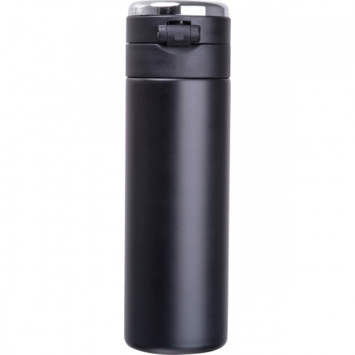 Butelka termiczna próżniowa z wyświetlaczem 420 ml COLOGNE Czarny 529503 (5)