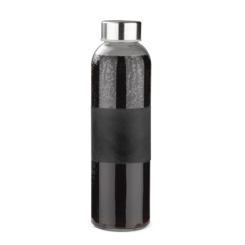 Butelka szklana GLASSI 510 ml Czarny 16207-02 (1)