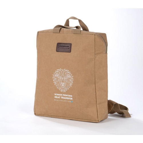 Plecak papierowy CHARTI Naturalny 20234 (6)