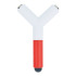 Rozdzielacz do słuchawek, touch pen Czerwony, biały P301.774  thumbnail