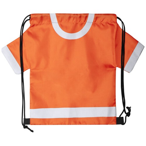 Worek ze sznurkiem "koszulka kibica", rozmiar dziecięcy pomarańczowy V8173-07 