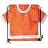 Worek ze sznurkiem "koszulka kibica", rozmiar dziecięcy pomarańczowy V8173-07  thumbnail