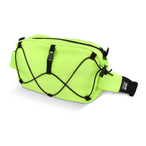 Torba crossbody R-PET ze sznurkiem ściągającym Jasnozielony