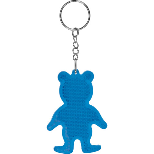 Brelok odblaskowy BEAR Niebieski 244904 