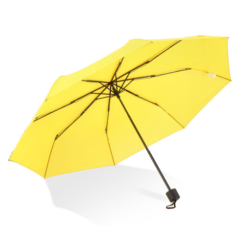Składany parasol Congo 190T Pongee 21" żółty LT97115-N0041 (2)