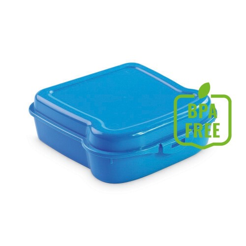 Pudełko śniadaniowe "kanapka" niebieski V9525-11 (2)