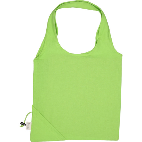 Torba bawełniana z recyklingu 118 g/m2 MODENA Jasnozielony 526229 