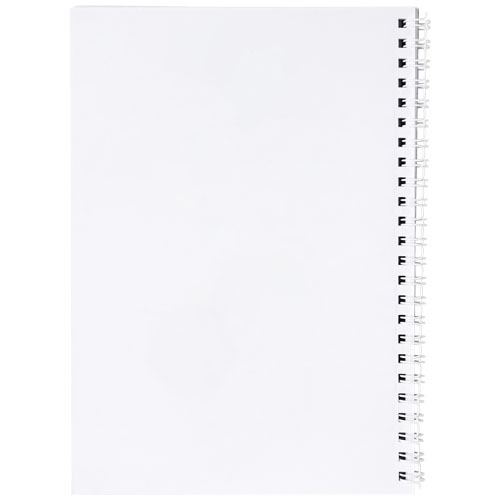 Notatnik Desk-Mate® w formacie A5 z przedziałką i okładką wykonaną z PP Biały 21247002 (5)