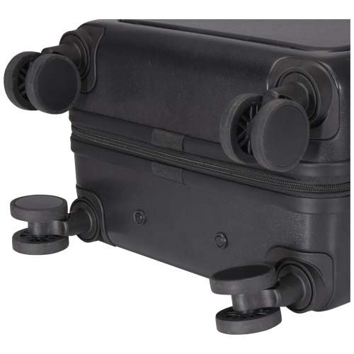 Rover Pro twarda walizka na kółkach z tworzyw sztucznych pochodzących z recyklingu z certyfikatem GRS o wysokości 51 cm i poj Czarny 13008790 (8)