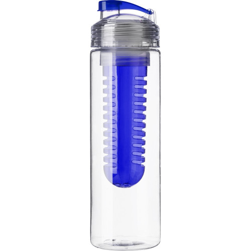 Bidon, butelka sportowa 650 ml z pojemnikiem na lód lub owoce granatowy V9868-04 
