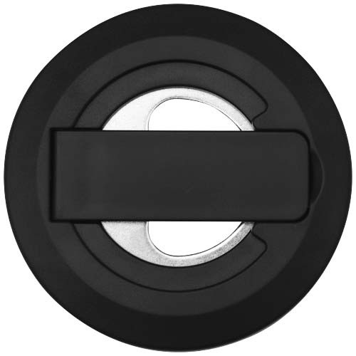 Ain podstawka na telefon z mocowaniem magnetycznym, z tworzyw sztucznych pochodzących z recyklingu z otwieraczem do butelek  Czarny 12446190 (2)