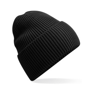 Czapka Beanie Prazkowana Recykling