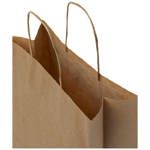 Torba z papieru Kraft ze skręconymi uchwytami – 25 x 11 x 32 cm Kraftowy brąz 1PQ00206 (3)