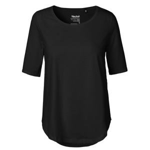 T-shirt Damski Klasyczny Bawełna Czesana