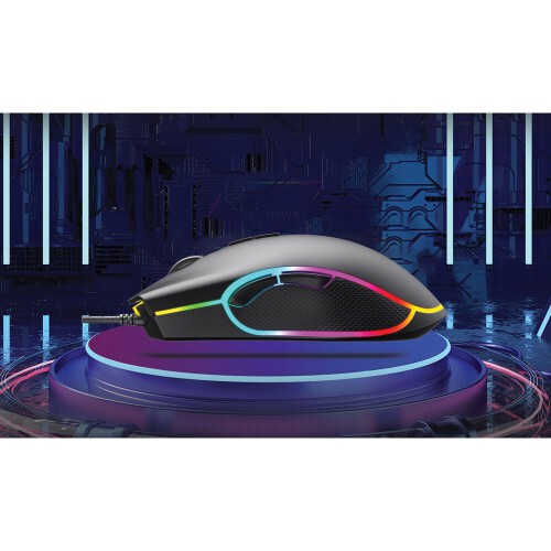 Gamingowa mysz komputerowa RGB black P300.161 (10)