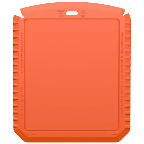 Thrym prostokątna skrobaczka do lodu wykonana z tworzyw sztucznych pochodzących z recyklingu Pomarańczowy 22050231 (3)