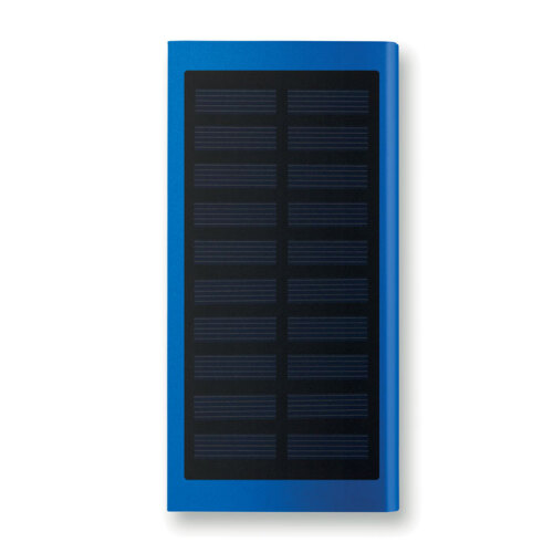 Solarny power bank 8000 mAh niebieski MO9051-37 