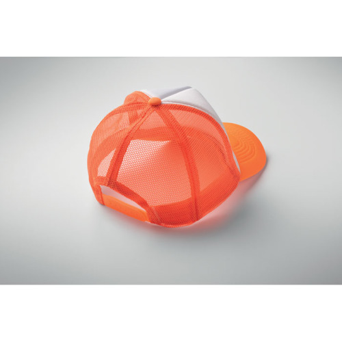 Czapka -bejsbolówka Fluorescencyjny Pomaranczowy MO2269-71 (5)