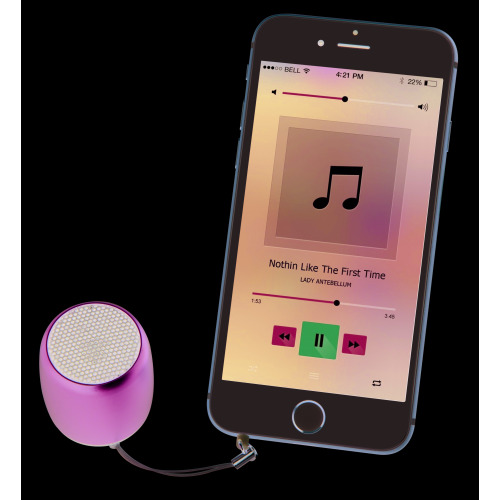 Kieszonkowy głośnik Bluetooth Różowy EG 002211 (2)