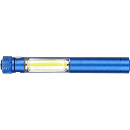 Latarka COB Błękitny V9748-23 