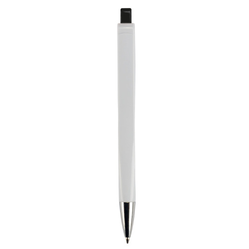 Długopis RIva w mocnym kolorze Biały / czarny LT80835-N0102 (2)